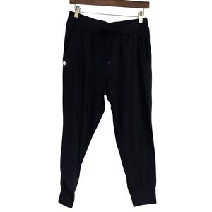 Senita Athletics Black Track Joggers Relaxed Fit